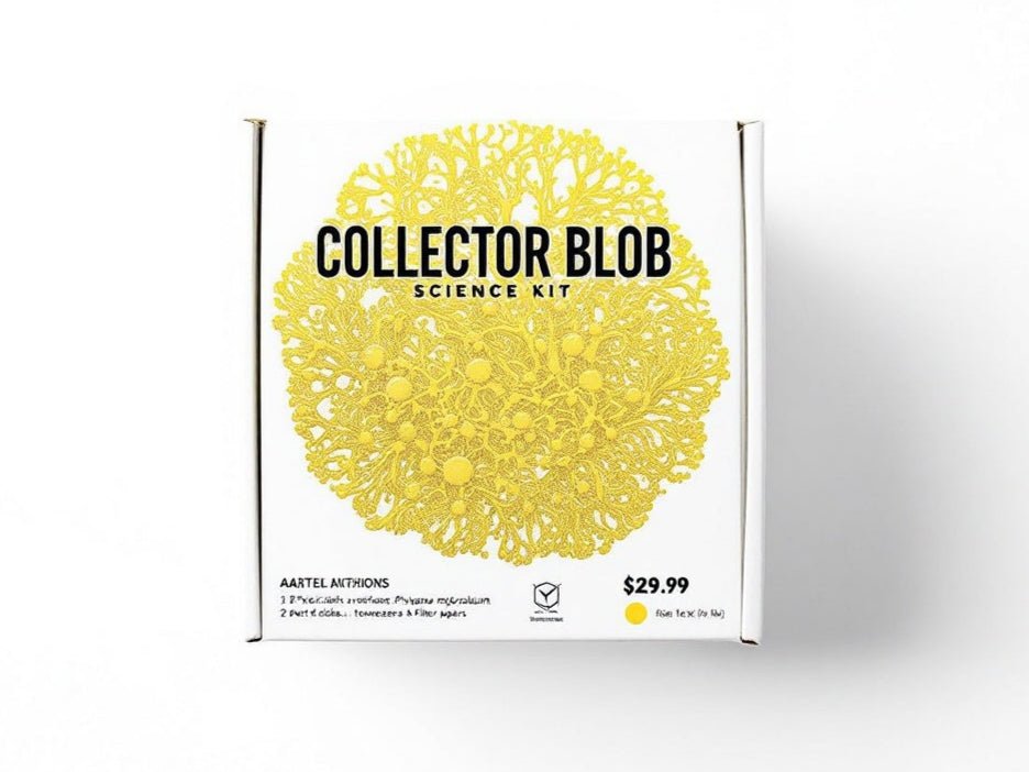 physarum polycephalum, science class, stem science, childrens science kit, stem science kits, blobshop.fr